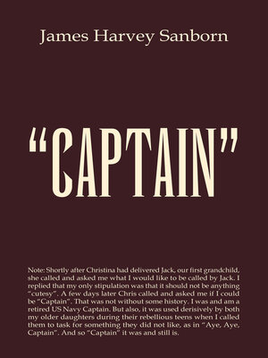 cover image of "CAPTAIN"